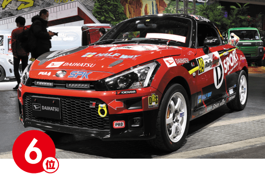 6位 / ダイハツ　DAIHATSU COPEN GR SPORT